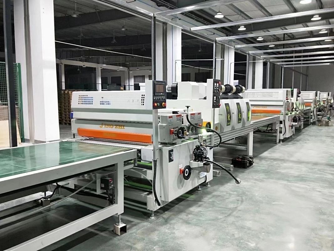 380v PLC Automatic Lamination UV Roller Coating Machine High Precision